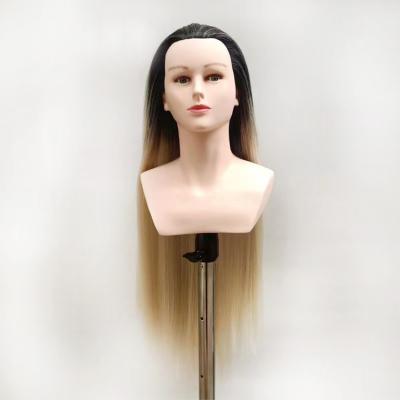 China Cosmetology Mannequin Heads Hot Selling Braiding 613# Hair Mannequin Head Beauty School Cosmetology Head Hair Styling Practice Head for sale