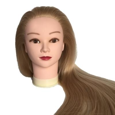 China Cosmetology Mannequin Heads Yaki Straight Training Head With Long Thick Hairs Practice Makeup Hairdressing Mannequin Dolls Styling Maniqui Tete for Sale for sale