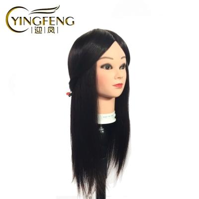 China Cosmetology Mannequin Heads Wholesale Dummy Doll Head Practice Mannequin Head Human Hair Training Mannequin Doll Head for sale