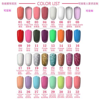 China Nail Art Beauty Free Samples New Clear Nails Poly Gel Polish Extended Nail Tips For Wholesale for sale