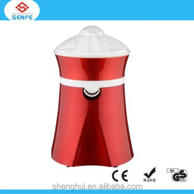 China 20W Automatic Red Color Hot Sale Automatic Jet Pulp Ejection Citrus Juicer for sale