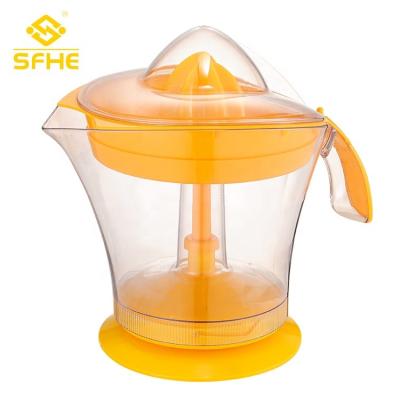 China High Efficiency Home Small Electric Citrus Juicer With Plastic Juicer 1.8L Bowl for sale