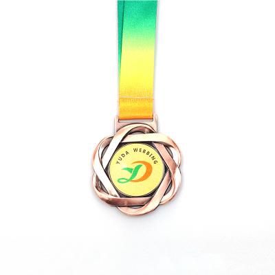 China Custom Fashiontable Lanyard Manufacturer Logo ID Badge Holder Medal Polyester Lanyards for sale