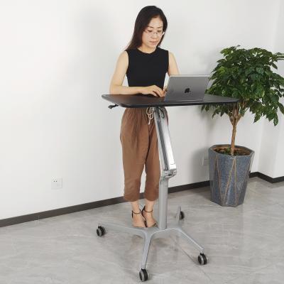 China (Height) Adjustable Workstation Movable Adjustable Gas Spring Lift Sit Stand Desk for Home, School or Compact Space for sale