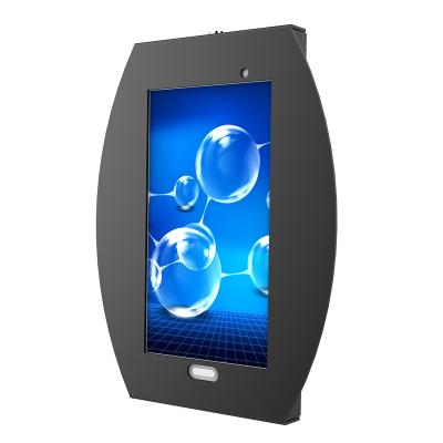 China Android Tablet VESA 75x75,100x100 7 Inch Custom Key Locking Metal Tablet Enclosure for sale