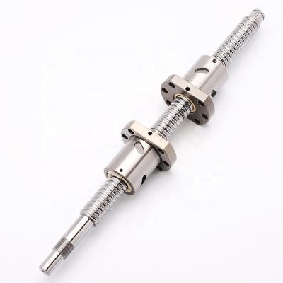 China Garment shops high quality low noise left and right ball screw SFI2005 with double nut length can finish machining for sale