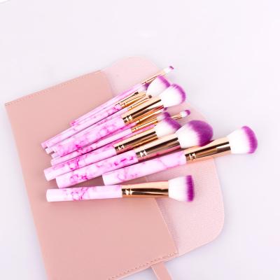 China Angular Blush Ladies Very Nice Makeup Brush Set Exclusive Advanced Natural Makeup Brush Small Eyebrow Brush for sale