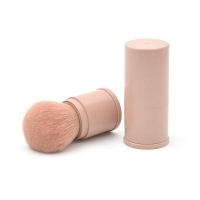 China Angular Blush Makeup Tool Factory Direct Single Makeup Brush Synthetic Fiber Blush Brush for sale