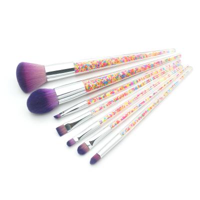 China Angular blush cosmetic brush makeup brush handle luxury private label plastic makeup brush wholesale for sale