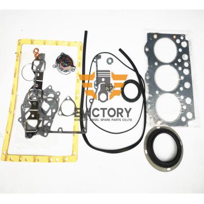 China Full Engine Gasket For Komatsu 3D95 Excavator Kit Excavator Diesel Spare Parts for sale