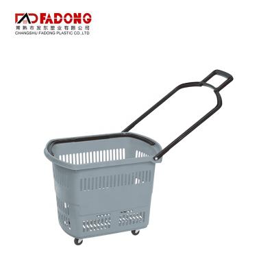 China Sustainable Shopping Plastic Picnic Shopping Basket for sale