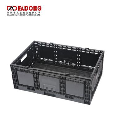 China Cheap collapsible cube plastic basket viable in storage for sale