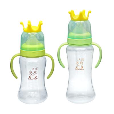 China BPA Free 2022 Hot New Amazon Multisize Sublimation PP Empty Baby Bottle With Handle for sale