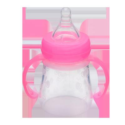 China New Product BPA Soft Silicone Portable Soft Baby Nipple Free Baby Bottle BBEAN for Travel and Home for sale