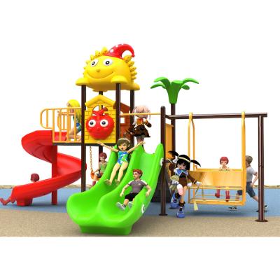 China Sports Park Outdoor Slide Plastics Lideset Kinder Garten Plasticslide Kids Outdoor Slide Withs Wingset for sale