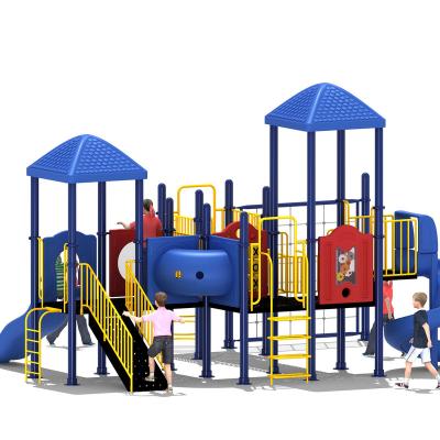 China Sports Park Outdoor Amusement Park Garden Slide Children Playground Equipment Kindergarten Kids Playground Equipment for sale