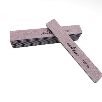 China Nail Art Nail Products And Care Tools 100 Gray 180 Nail File For Nail Design for sale