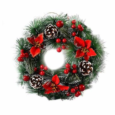 China 2020 Wedding/Home Decor/Party Garland Christmas Wall Hanging Decors For Christmas Party Door Garland Ornament Home Christmas Decor Holiday Props for sale