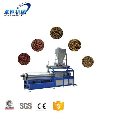 China Hot Sale Dog Food Cat Food Extruder Pet Food Production Machine Fish Feed Machinery Production Line for sale