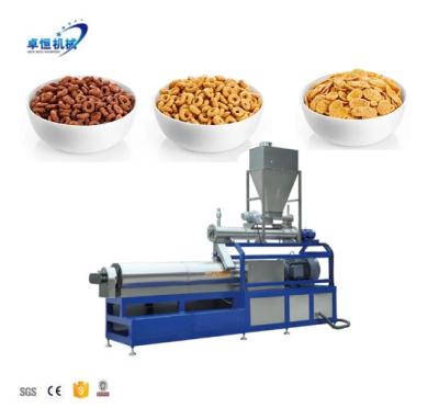 China Small Snake Investment Puffed Snacks Oatmeal Making Machine for sale