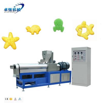 China High Efficinency Corn Rice Puff Snacks Making Processing Machine Line for sale