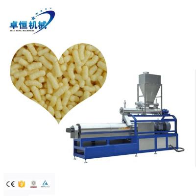 China Factory Industrial Cheap Small Size Corn Rice Puff Snacks Extruder Machine for sale