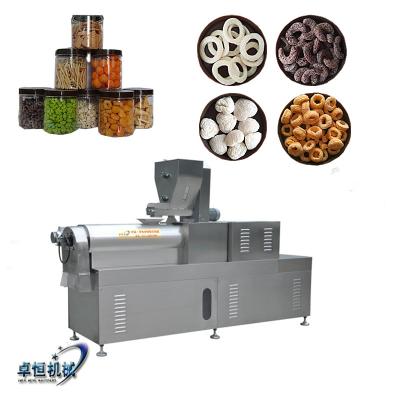 China Factory Flavored Puffing Snacks Puffing Food Extruder Machine Equipment Full Automatic Stainless Steel 304 22kw, 50kw. Extrusion 2019 for sale