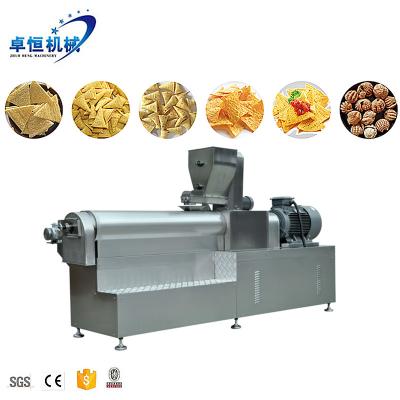 China High Efficiency.Easily cleaned bugles chips making equipment production machine bugles snack for sale