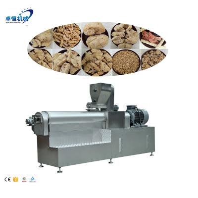 China Factory Soybean Isolate Protein Soy Chunks Making Machinery Soybean Chunks Machinery Extruder for sale