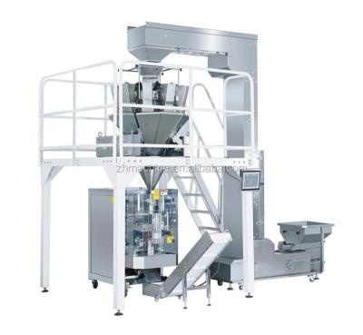 China Fully Automatic Large Size Beverage Packing Machine / Snacks Packing Line for sale