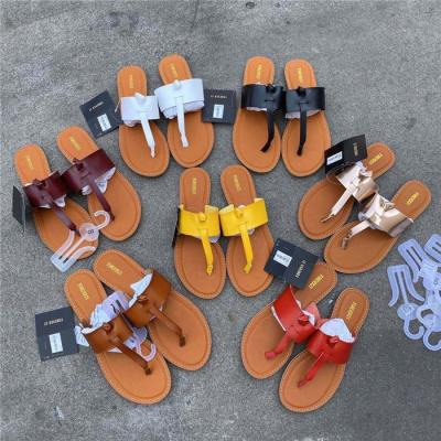 China New Arrival Beach Summer Shoes Breathable Women Fashion Flat Shoes Ladies Slippers Wholesale Flip Flop Women for sale