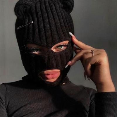 China Picture Hat Counter Strike Headgear For Women Csgo Winter Warm Balaclava Knitted Motorcycle Mask Cap for sale