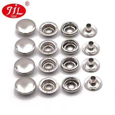 China Wholesale machine wash factory clothing decorative round alloy button metal snap jeans button jeans accessories for sale