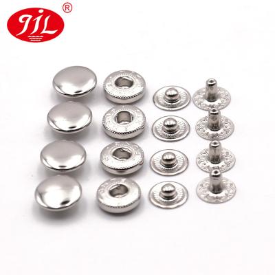 China Wholesale Custom Garment Washing Machine Bag Fashion Metal Snap Four Piece Button for sale