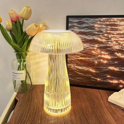 China EUROPEAN 3 Color Changing Iron Acrylic Touch Control Rechargeable Indoor Led Table Lamp for sale