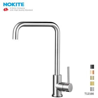 China Thermostatic Faucets Good Price Watermark Certificated Lead Free 304SS Stainless Steel Kitchen Mixer Faucet for sale