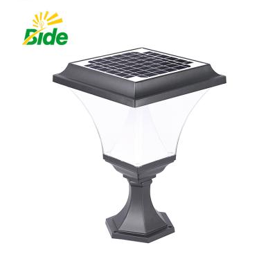 China Wholesale modern led lamps ip65 solar energy saving outdoor solar pillar light for sale