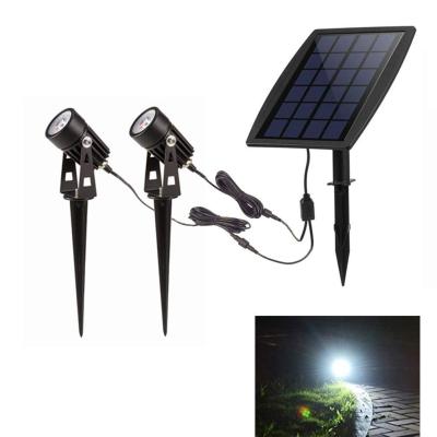 China Garden Quality Solar Garden Lights Waterproof Garden Outdoor Lawn Light Solar Powered Spotlights for sale