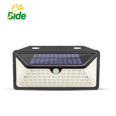 China Wholesale Waterproof Solar Wall Light Wireless Motion Garden Solar Powered Led Outdoor Wall Light for sale