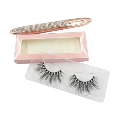 China Waterproof Full Strip Lashes And Mink Eyelashes Vendor With Full Strip Lashes for sale