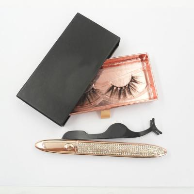 China Full Waterproof Band Lash Tresluces Vegan And Mink Eyelashes Vendor Box With Lashpackaging for sale