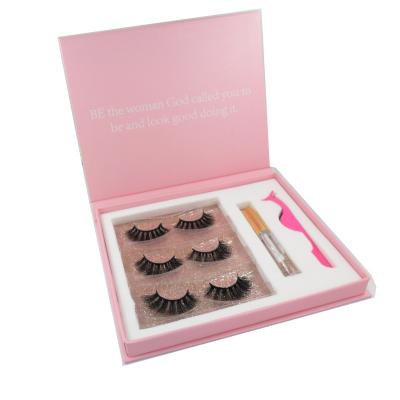 China Hot Seller Waterproof 3 Pairs 5 Pairs 7 Pairs 10 Pair Set Lashes Pound Mink Eyelashes Lashes To Pack Seller Bulk Wholesale Lashes for sale