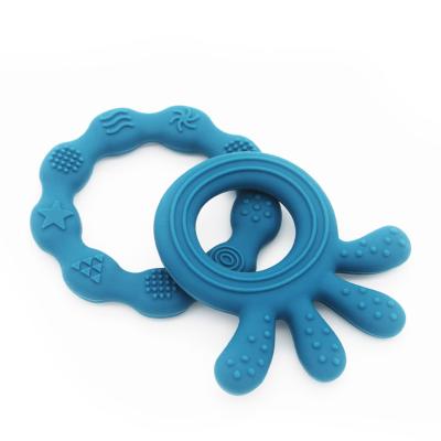 China Non-Toxic Material New Design Baby Sensory Teether Toys Silicone Soft Baby Teether Food Grade Baby Teether Toys CPC Certificate CPC Certificate/ for sale