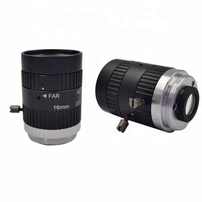 China FA camera lens Industry Optical Detection Lens 10MP 16mm F2.8~F16 manufacture for sale