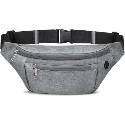 China Multifunctional Fashionable Waist Bag Water Proof Sports Fitness Shoulder Bag Oxford Running Waterproof Shoulder Bag for sale