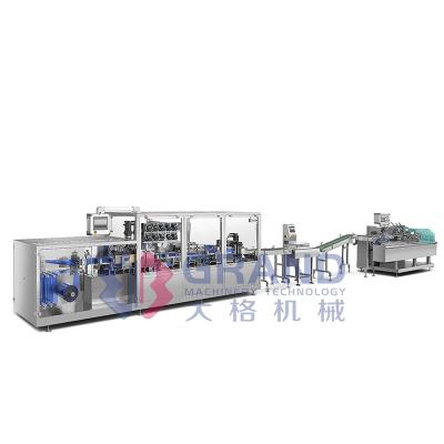 China GGS-240 P10 Automatic Food Ampoule Filling Machine with Auxiliary Equipment Automatic Weighing and Cartoning Packing Line for sale