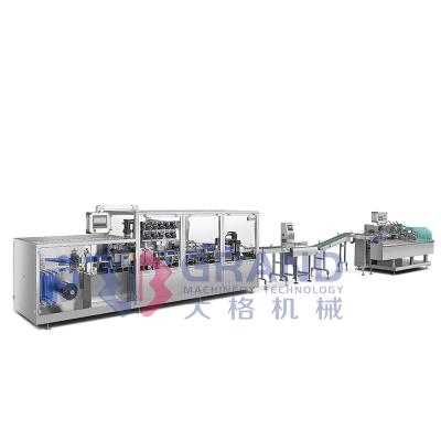 China GGS-240 P10 Automatic Plastic Food Ampoules Large-Dose Reagent Filling Weighing Boxing And Packing Line for sale