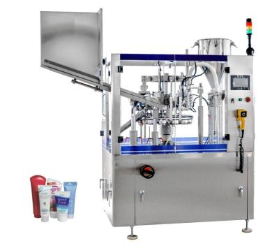 China Cosmetics Machine Aluminum Tube Filling Sealing Machine Full Automatic Fill And Seal for sale