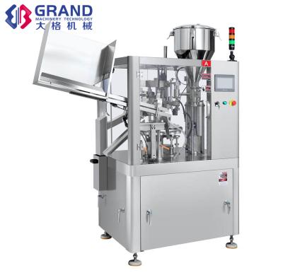 China ZHY-60YP Automatic Cosmetics Toothpaste Cosmetics Cream Ointment Gels Plastic Tube Filling And Sealing Machine for sale