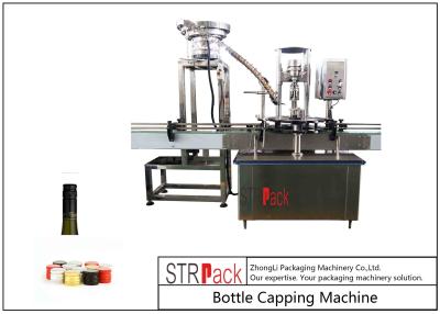 China As cabeças uma engarrafam a máquina de friso de alumínio tampando do tampão de parafuso da máquina/ROPP à venda